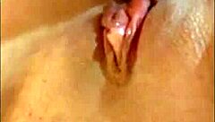 Step Sister Licks Brother's Cock Close-Up, Then Gets Fucked Hard On Belly.