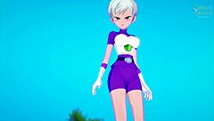 Chirai Gets Naughty After Training Dragon Ball