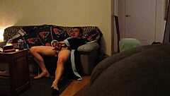 Caught in the act of wanking