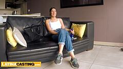 Innocent Latina Pussy Used By Big Cock Agent