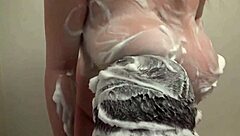 momo-chan with big tits does paizuri and masturbates before bed