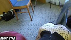 Skinny girl from Germany swallows cock and gets fucked 😏