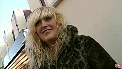 Spanish Blonde Riding Cock Hard