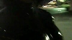 i'm a cd in latex walkin with my vrbirator in pubic