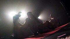 pornstars fuck in group orgy at nightclub