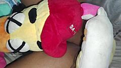 Crazy sexy Colombian with big ass twerks wildly on the dance floor