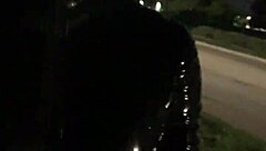 i'm a cd in latex walkin with my vrbirator in pubic