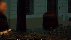 Real European Prostitute Gets Pussy Pounded By Priest Outdoors