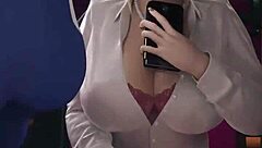 she has big tits and a huge ass to match