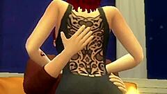 Redhead gets pussy licked and fucked old style