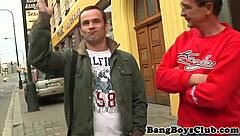 Euro Amateur Sucks Older Guy's Cock