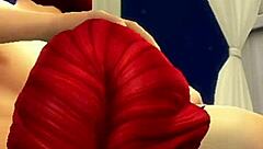 Redhead gets pussy licked and fucked old style