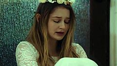 wedding turns lesbian with alex and bunny.