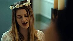 wedding turns lesbian with alex and bunny.