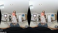 POV real estate agent Samantha Hayes gives an unforgettable performance in her new home