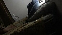 Sexy college girl rides a big cock hard