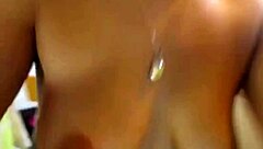 Teasing ass on webcam solo show