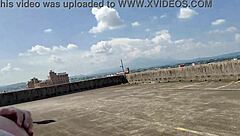 i'm a frustrated married woman masturbating with legs open in parking lot