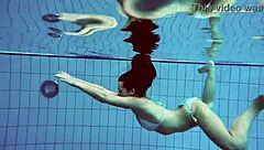 i watch alla swim naked in the hot pool, she's so horny and juicyy