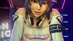 Overwatch Retro Compilation of Wild Hentai Action Scenes