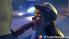 Overwatch Retro Compilation of Wild Hentai Action Scenes