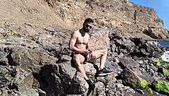 Public nudist compilation with handjobs outdoor