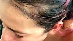 little college girl asked to suckle hot and drank all my milk