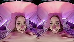 Vrallure's Petite Blonde Masturbates In Pillow Palace!