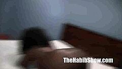 Amateur Hairy Arab Fucks Thick Black Booty in Hood Reality Scene