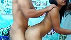 Can this beautiful latina teen handle a monster cock on webcam?