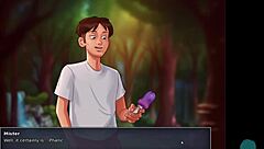 Busty blonde roxxy roleplays in shower with big tits and horny pussy