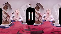 Spider Gwen Blows Mind With Pussy