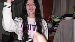 best friend's girlfriend strips naked for fun?