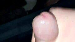 guy masturbates big monster cock until cumshot