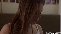 Petite Babe Shoves Fingers In Wet Vagina