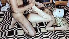 hey, bhabhi's seal broken by big brother with monster cock