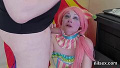 chick deepthroats in ass madhouse