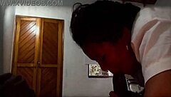 Latina beauty enjoys deepthroating and swallowing cum for BBC