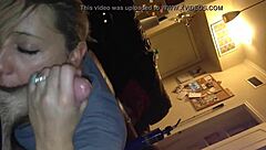 tinder babe sucks cock in college pov