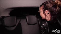 Two European sluts and one lucky guy in a steamy threesome