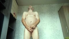 Gay man pleasures himself in solo video