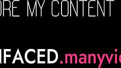 Horny girl gives blowjob and cowgirl on big dick pov