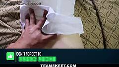 Girl Blows Guy, Gets Fucked, And Covered In Cumshot