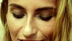 Gorgeous Ukrainian milf Cara Mell strips naked on beach, so hot!