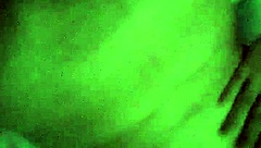Teen daughter pleasures herself while her dads are away