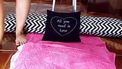 She opens her legs for hot anal.