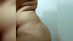 i caught my latina milf neighbor masturbating with big tits and ass!