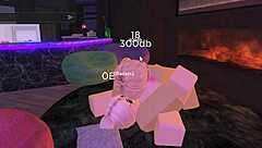Jacob and Elle's steamy encounter in a Roblox apartment