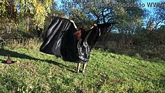 dance of leylakh 2 in public outdoor setting
