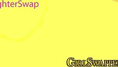 Bold Finger Banging of Tattooed Stepteen Outdoors